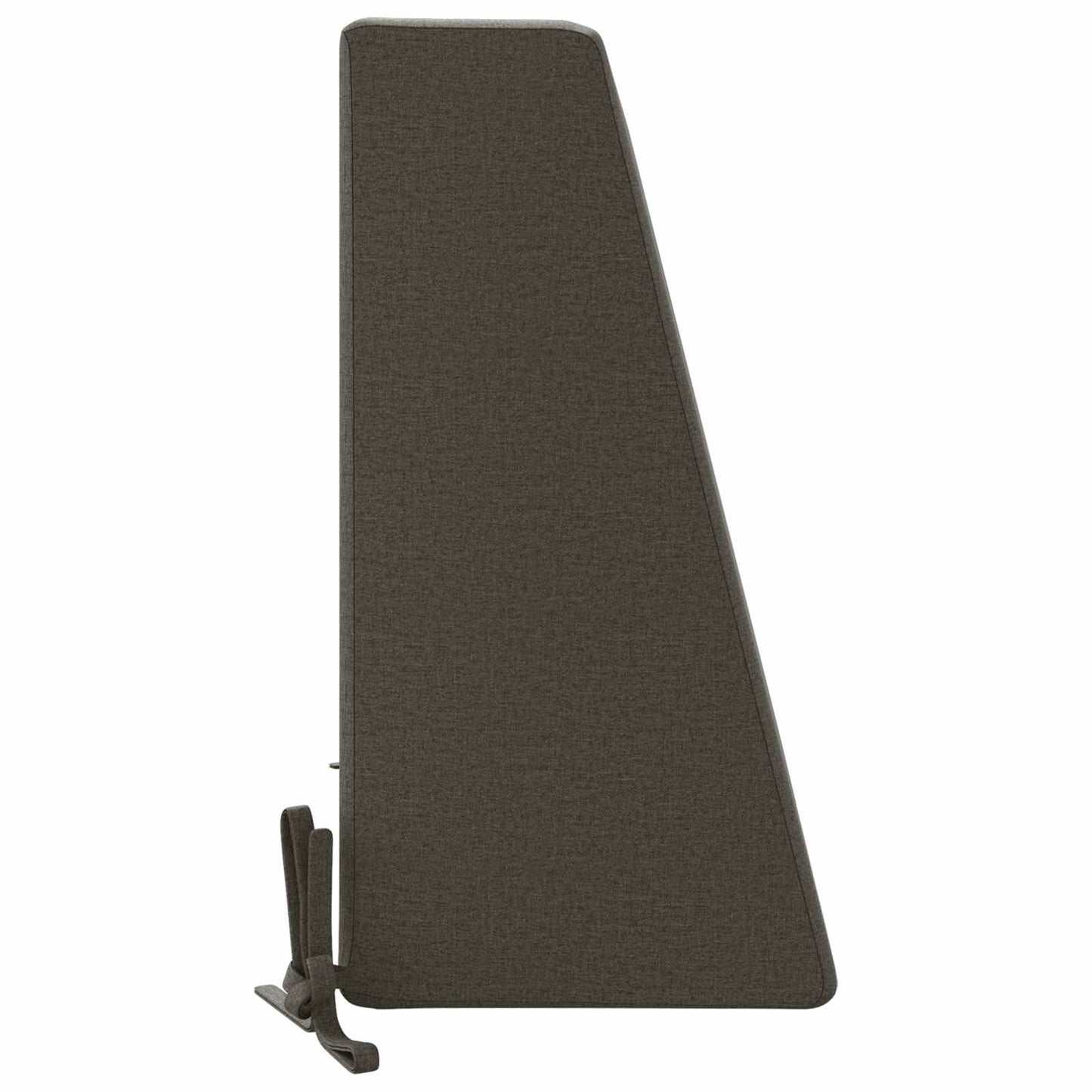 vidaXL Back cushion SOEST 100% Polyester Anthracite 60 x 20 x 40 cm