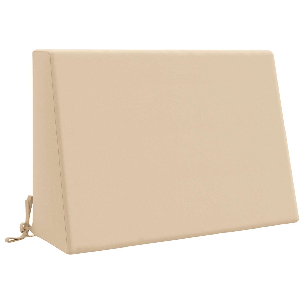 vidaXL Back cushion SOEST 100% Polyester Cream 60 x 20 x 40 cm