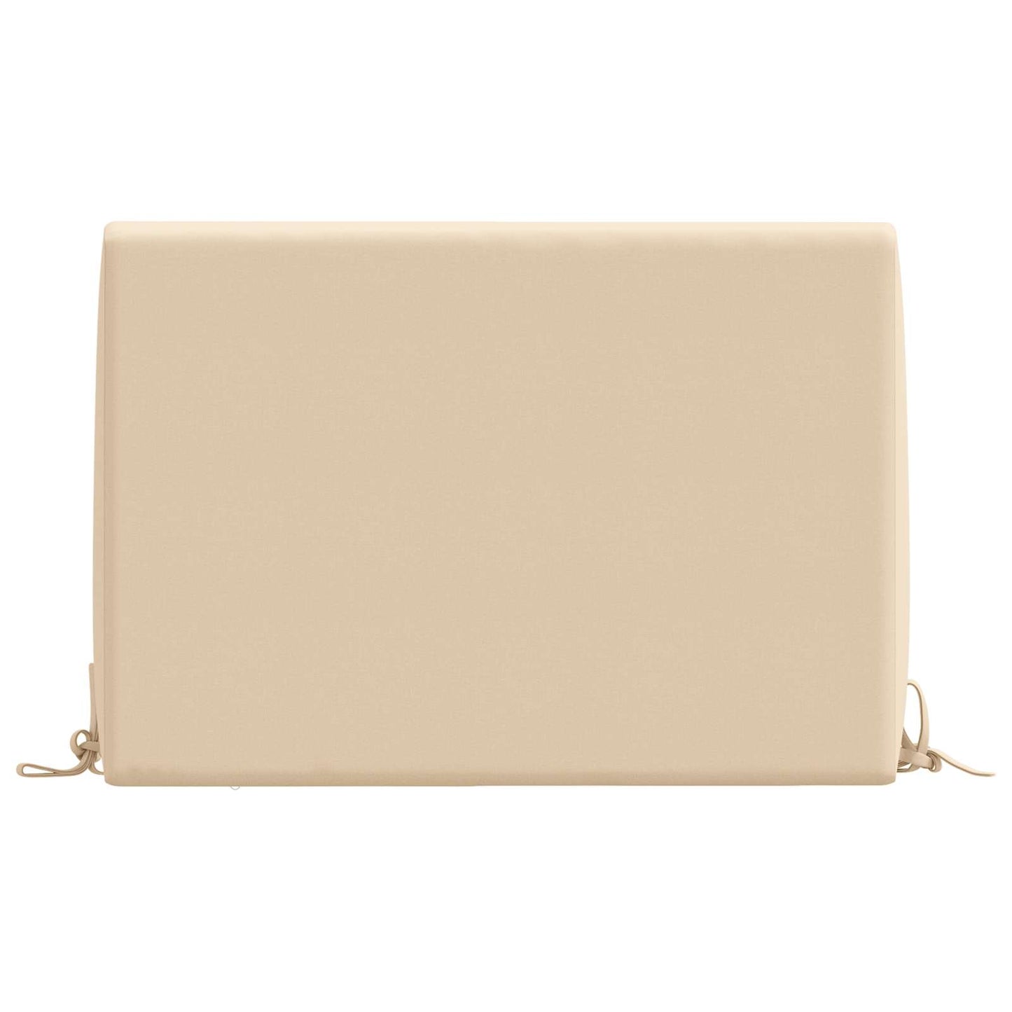 vidaXL Back cushion SOEST 100% Polyester Cream 60 x 20 x 40 cm