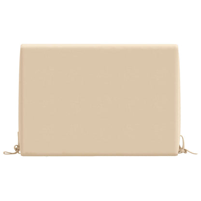 vidaXL Back cushion SOEST 100% Polyester Cream 60 x 20 x 40 cm