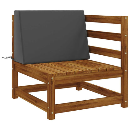 vidaXL Back cushion SOEST 100% Polyester Anthracite 60 x 20 x 40 cm
