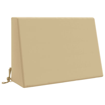 vidaXL Back cushion SOEST 100% Polyester Beige 60 x 20 x 40 cm