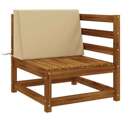 vidaXL Back cushion SOEST 100% Polyester Beige 60 x 20 x 40 cm