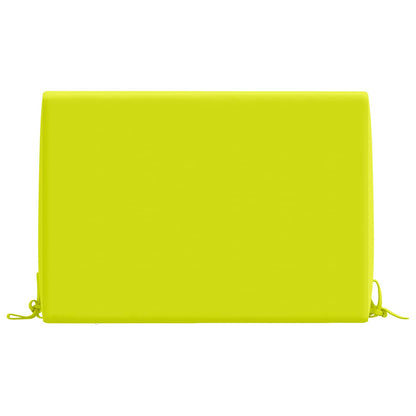 vidaXL Back cushion SOEST 100% Polyester Bright green 60 x 20 x 40 cm