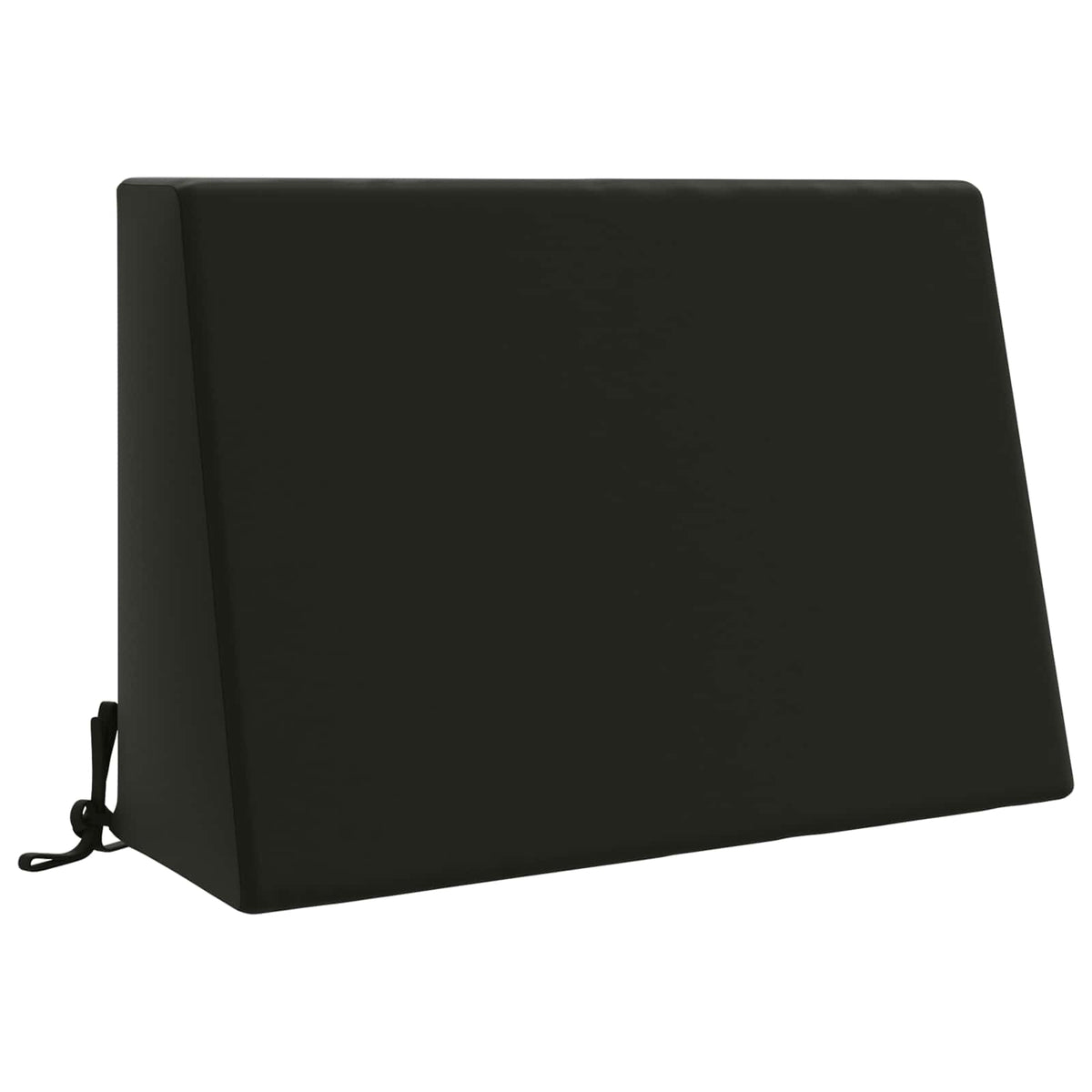 vidaXL Back cushion SOEST 100% Polyester Black 60 x 20 x 40 cm