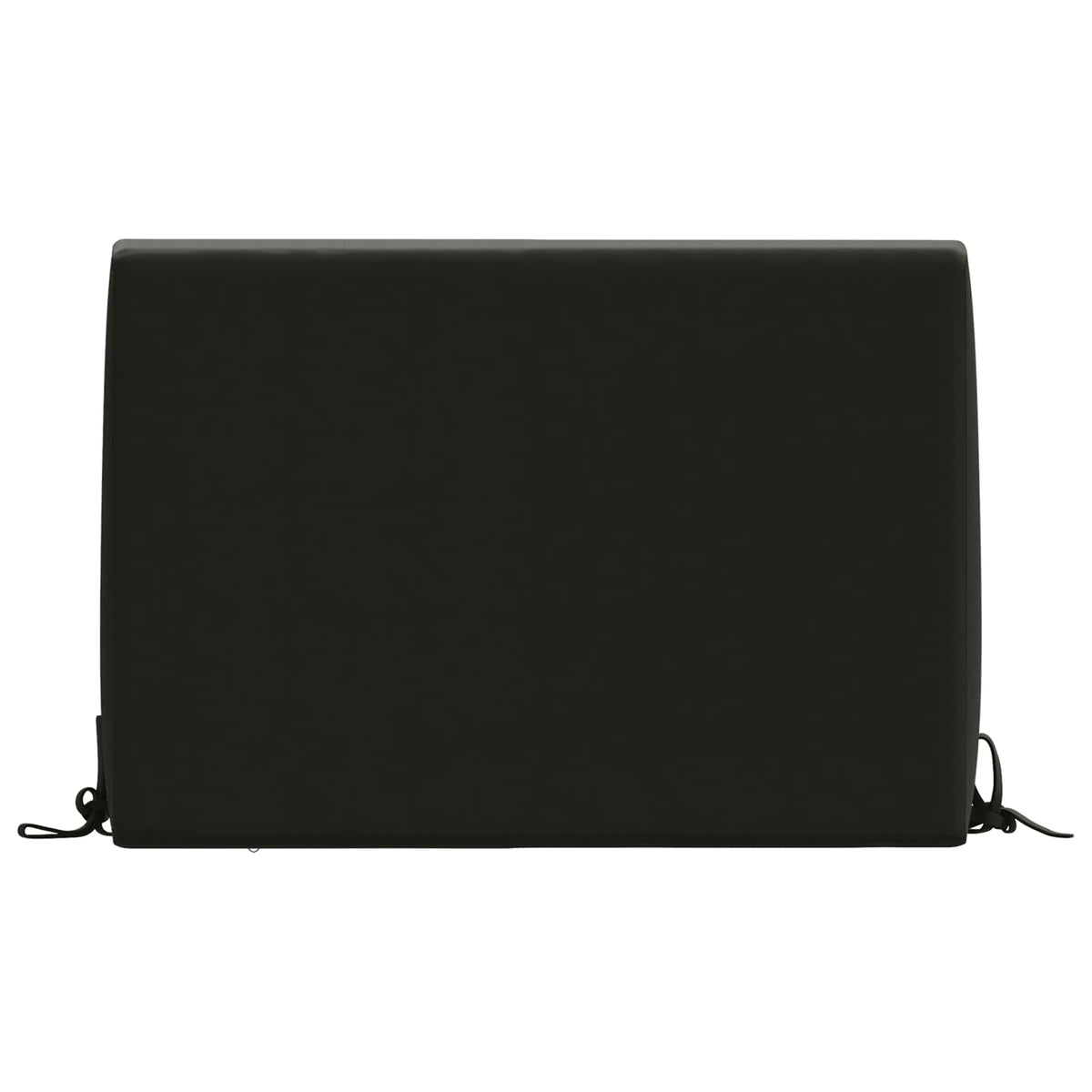 vidaXL Back cushion SOEST 100% Polyester Black 60 x 20 x 40 cm