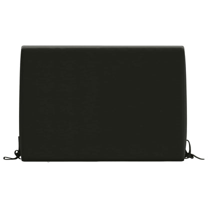 vidaXL Back cushion SOEST 100% Polyester Black 60 x 20 x 40 cm