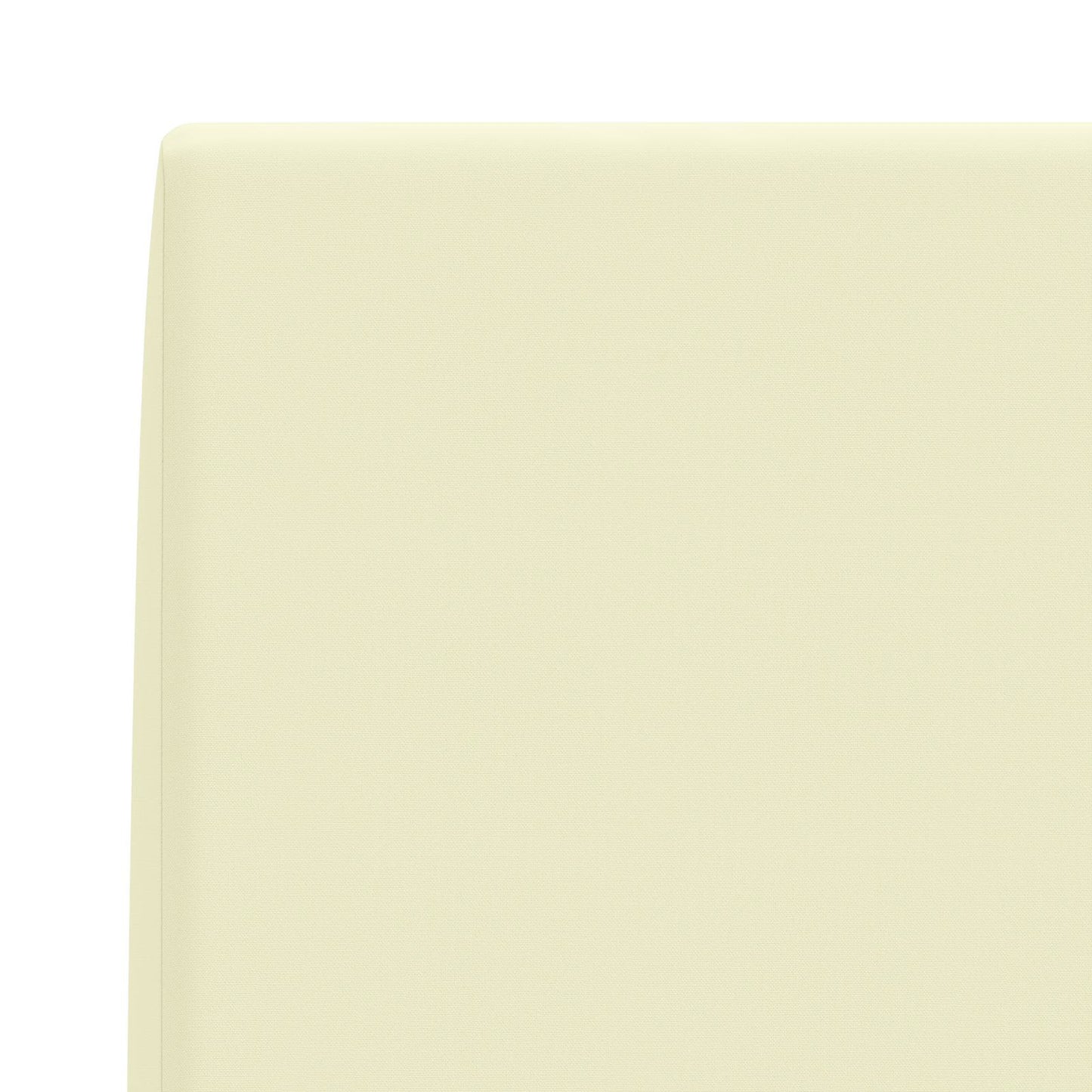 vidaXL Back cushion SOEST 100% Polyester Cream 60 x 20 x 40 cm