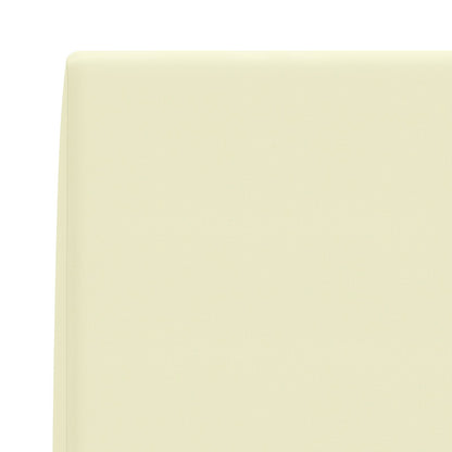 vidaXL Back cushion SOEST 100% Polyester Cream 60 x 20 x 40 cm
