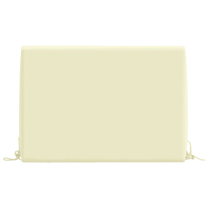 vidaXL Back cushion SOEST 100% Polyester Cream 60 x 20 x 40 cm