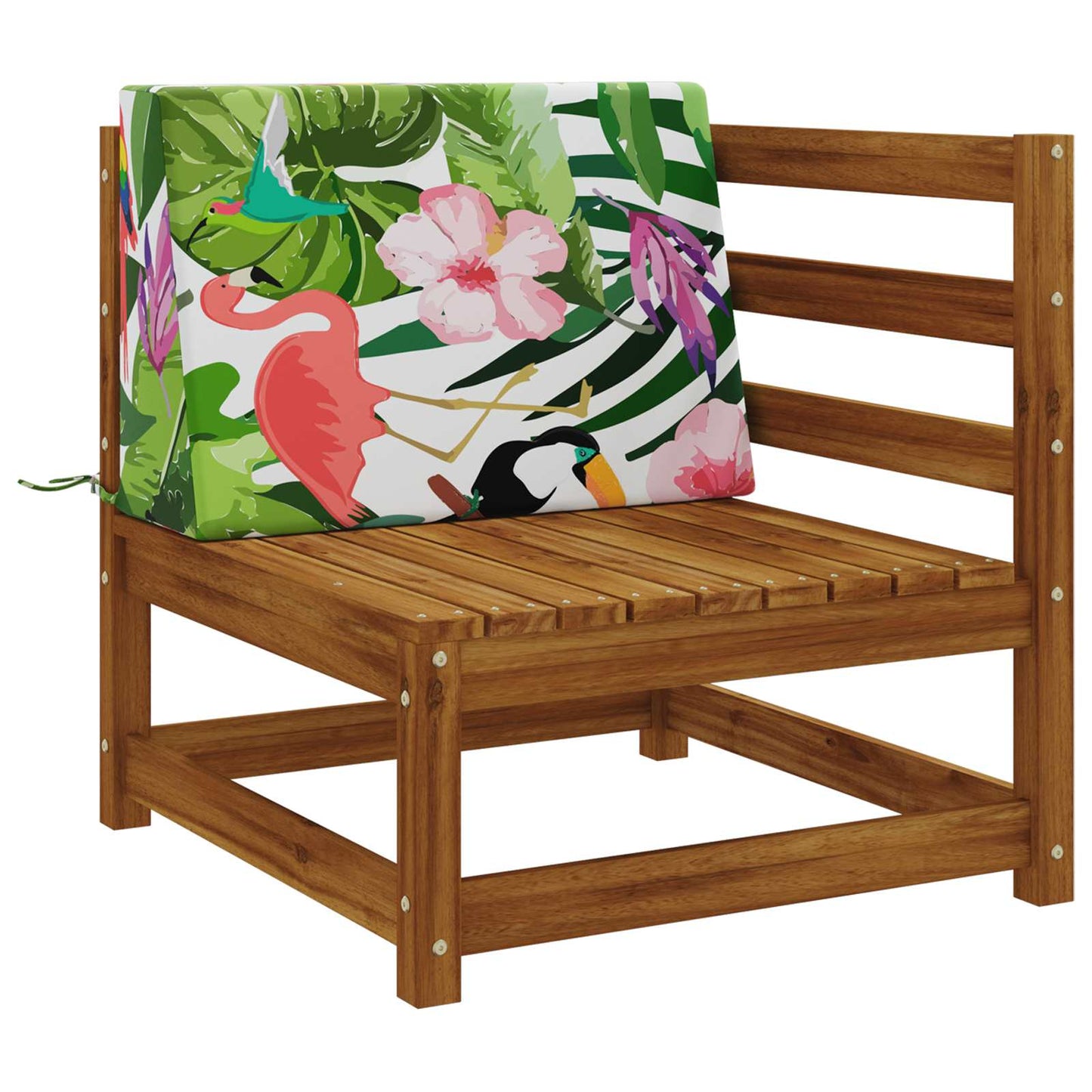 vidaXL Back cushion SOEST 100% Polyester Multicolour 60 x 20 x 40 cm