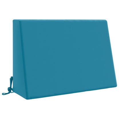 vidaXL Back cushion SOEST 100% Polyester Light blue 60 x 20 x 40 cm