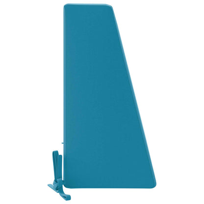 vidaXL Back cushion SOEST 100% Polyester Light blue 60 x 20 x 40 cm