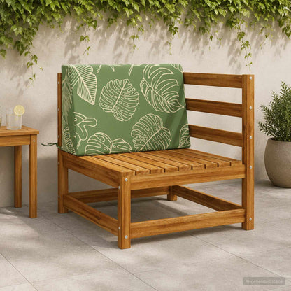 vidaXL Back cushion SOEST 100% Polyester Leaf design 60 x 20 x 40 cm