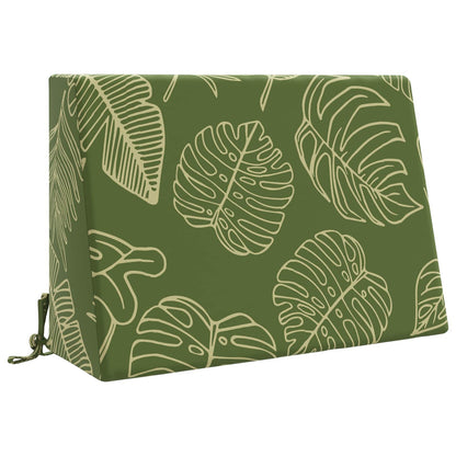 vidaXL Back cushion SOEST 100% Polyester Leaf design 60 x 20 x 40 cm