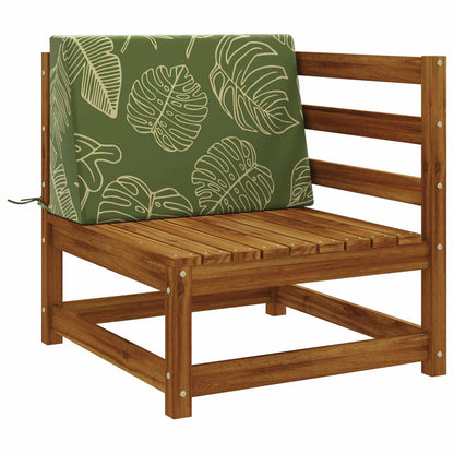 vidaXL Back cushion SOEST 100% Polyester Leaf design 60 x 20 x 40 cm