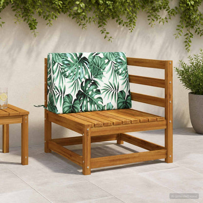 vidaXL Back cushion SOEST 100% Polyester Leaf pattern 60 x 20 x 40 cm