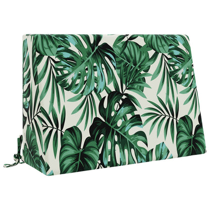 vidaXL Back cushion SOEST 100% Polyester Leaf pattern 60 x 20 x 40 cm