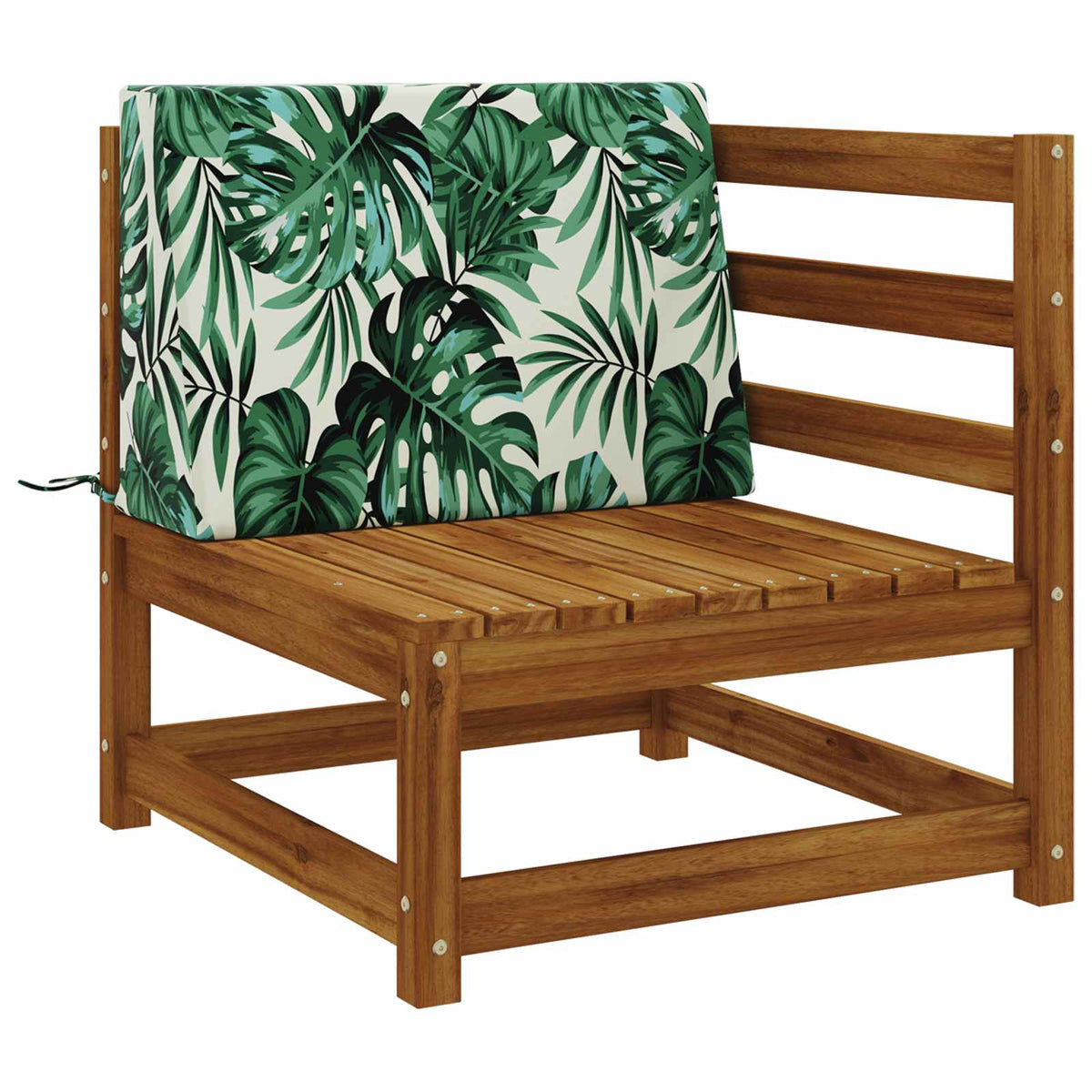 vidaXL Back cushion SOEST 100% Polyester Leaf pattern 60 x 20 x 40 cm