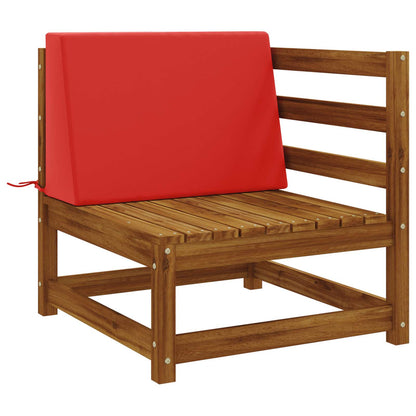 vidaXL Back cushion SOEST 100% Polyester Red 60 x 20 x 40 cm