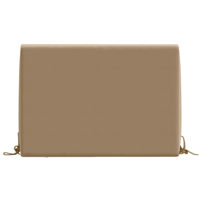 vidaXL Back cushion SOEST 100% Polyester Taupe 60 x 20 x 40 cm