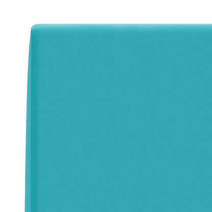 vidaXL Back cushion SOEST 100% Polyester Turquoise 60 x 20 x 40 cm