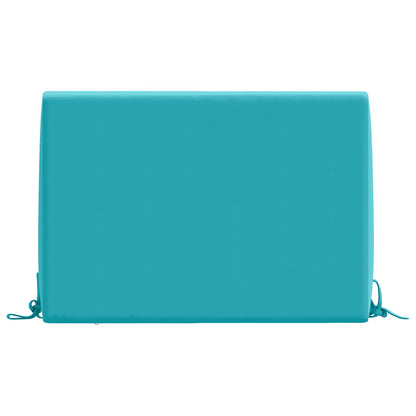 vidaXL Back cushion SOEST 100% Polyester Turquoise 60 x 20 x 40 cm