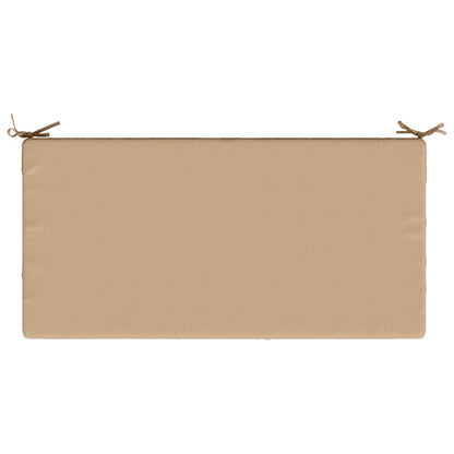 vidaXL Seat Cushion SOEST 100% Polyester Sand 120 x 80 x 10 cm