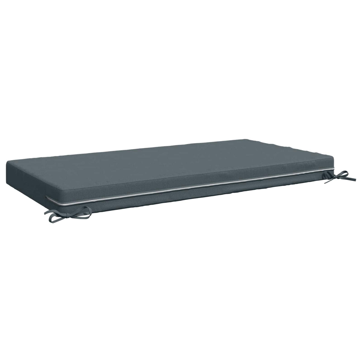 vidaXL Seat Cushion SOEST 100% Polyester Blue 120 x 80 x 10 cm