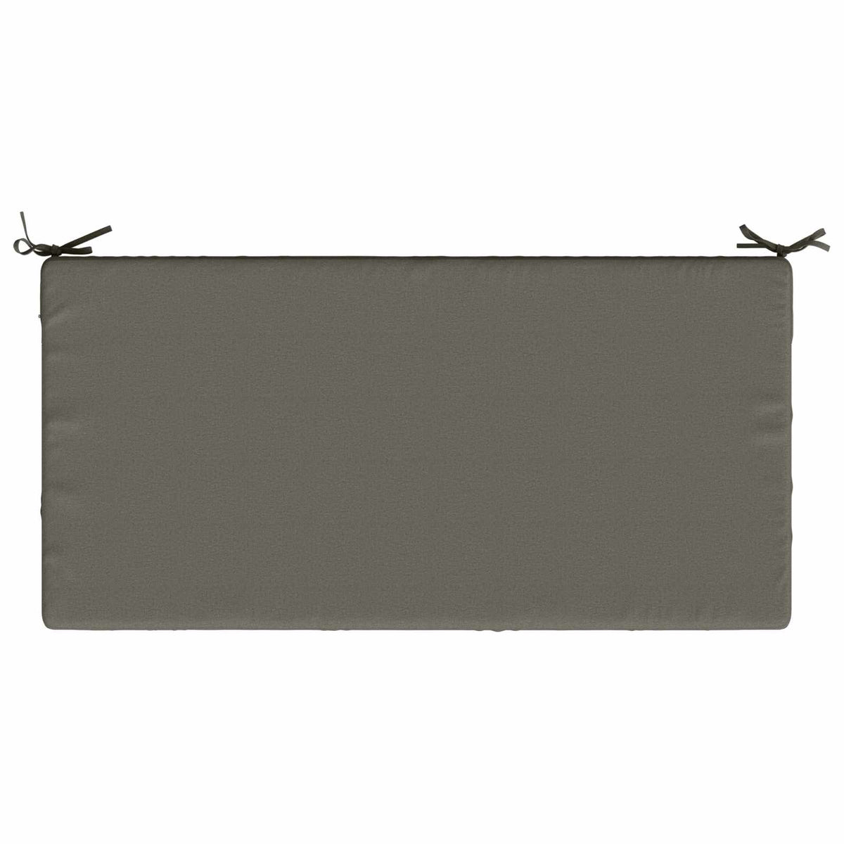vidaXL Seat Cushion SOEST 100% Polyester Grey 120 x 80 x 10 cm