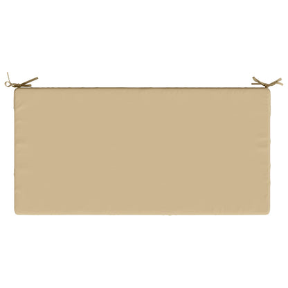 vidaXL Seat Cushion SOEST 100% Polyester Beige 120 x 80 x 10 cm