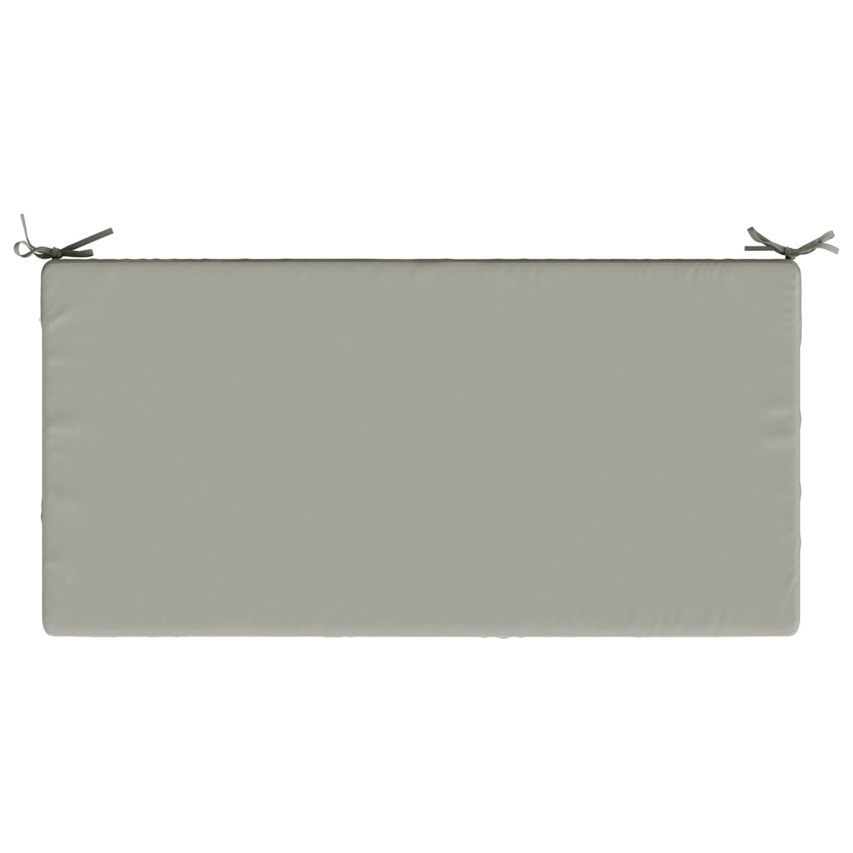 vidaXL Seat Cushion SOEST 100% Polyester Grey 120 x 80 x 10 cm