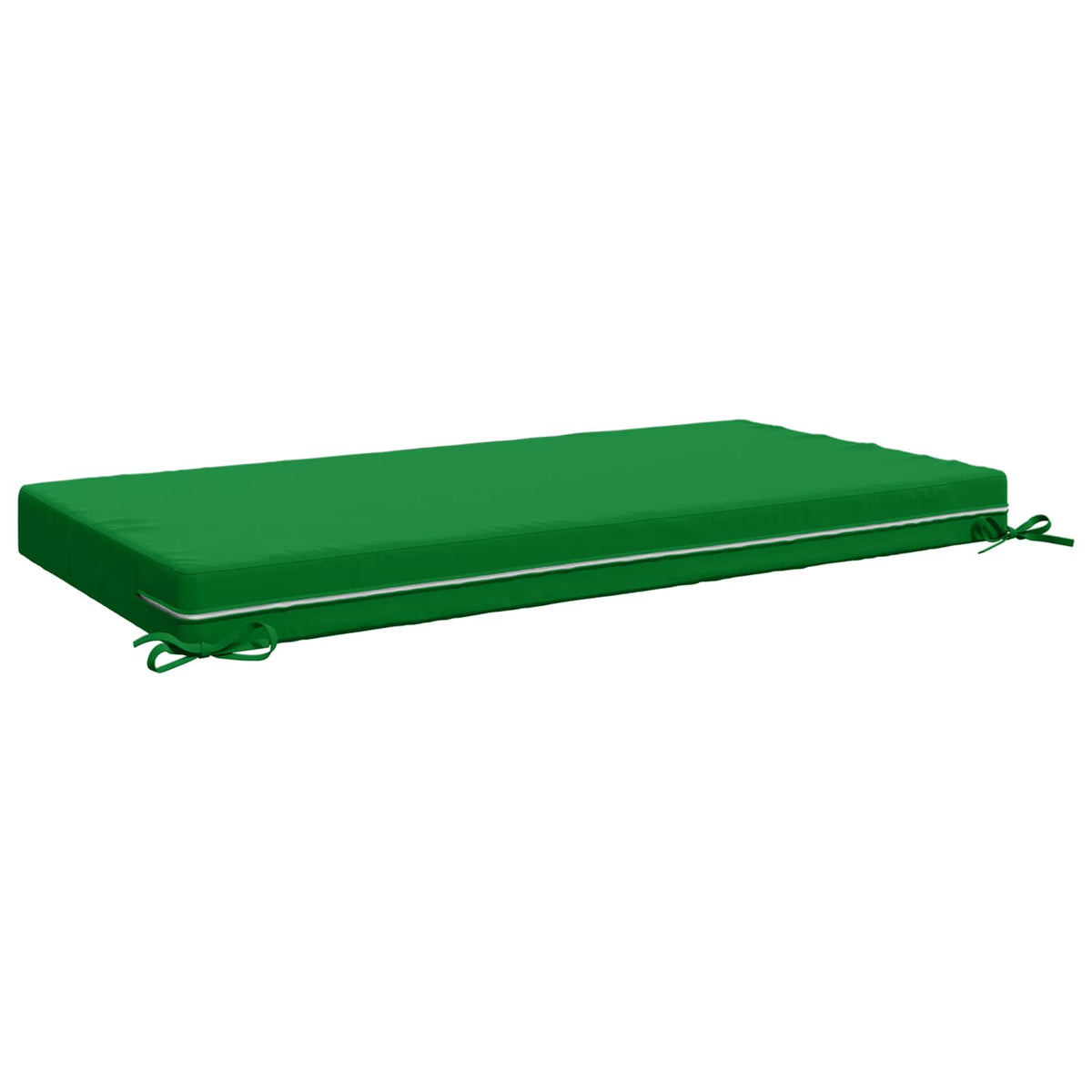 vidaXL Seat Cushion SOEST 100% Polyester Green 120 x 80 x 10 cm