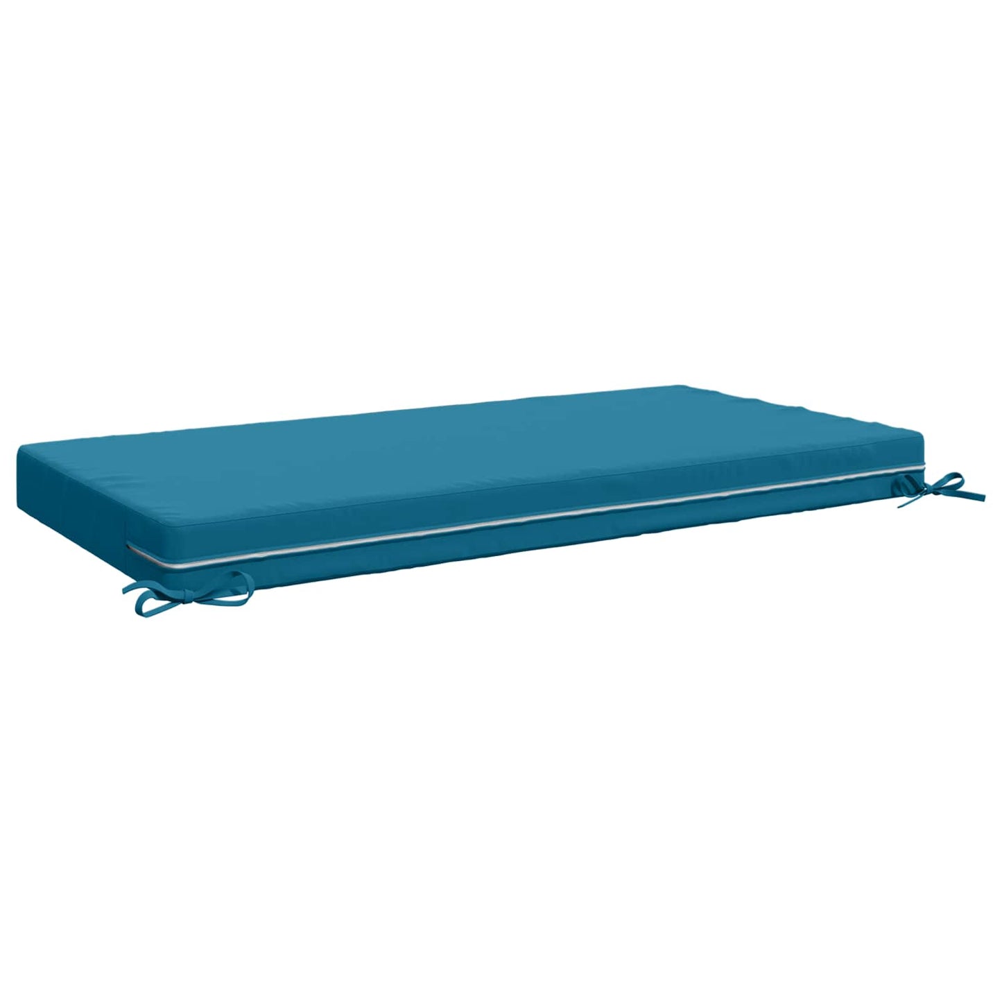 vidaXL Seat Cushion SOEST 100% Polyester Light Blue 120 x 80 x 10 cm