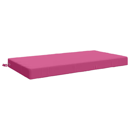 vidaXL Seat Cushion SOEST 100% Polyester Pink 120 x 80 x 10 cm