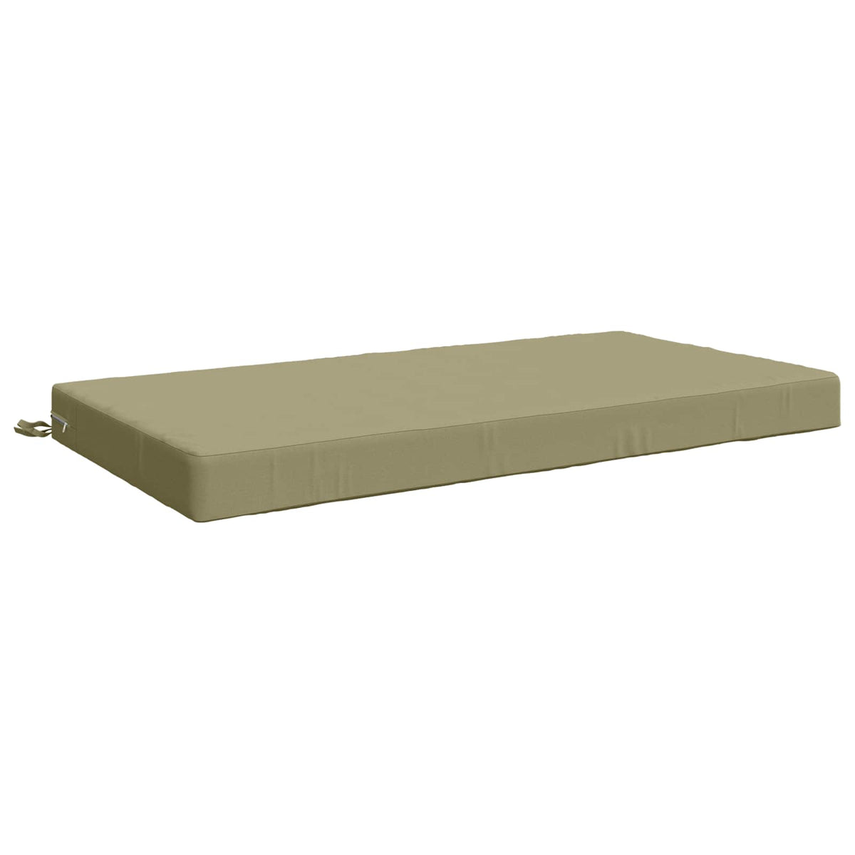 vidaXL Seat Cushion SOEST 100% Polyester Light Green 120 x 60 x 10 cm