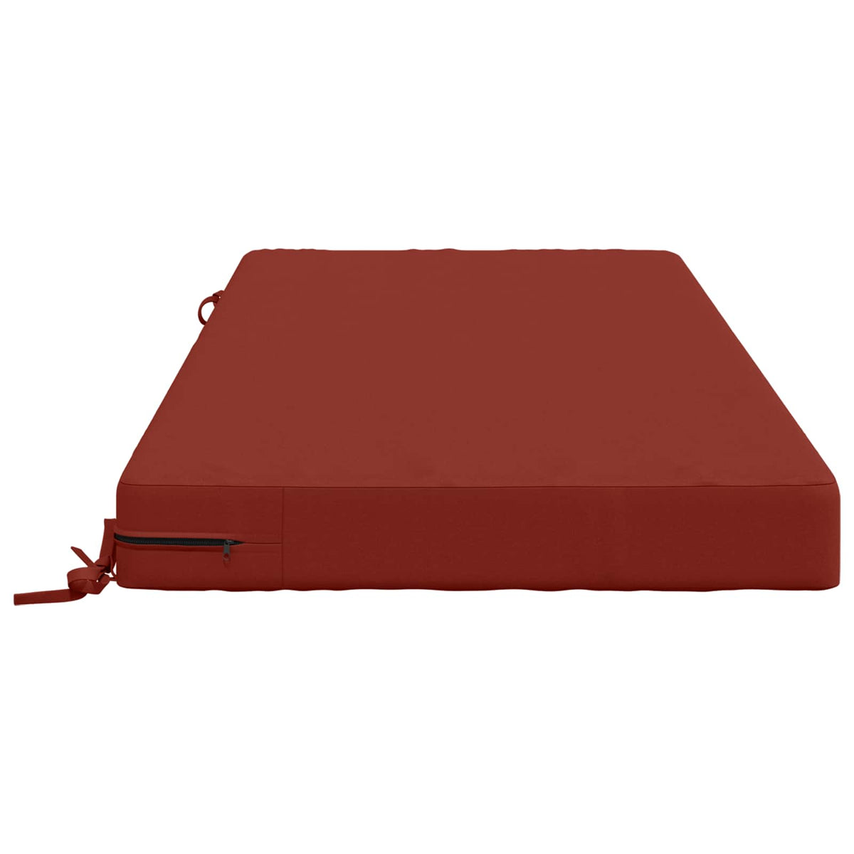 vidaXL Seat Cushion SOEST 100% Polyester Red 120 x 60 x 10 cm