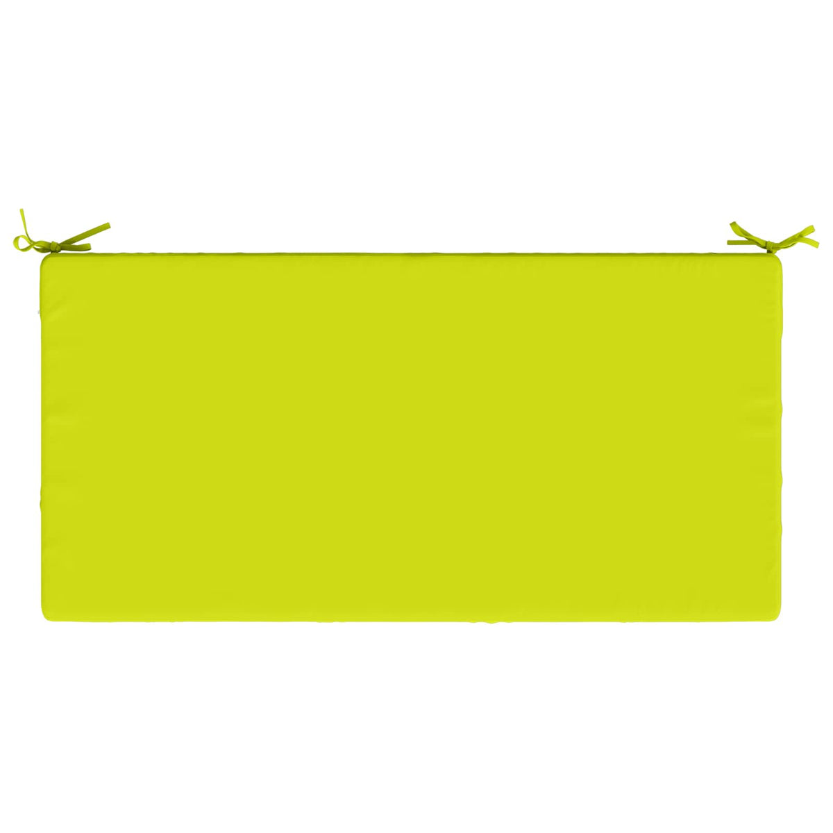 vidaXL Seat Cushion SOEST 100% Polyester Bright Green 120 x 60 x 10 cm
