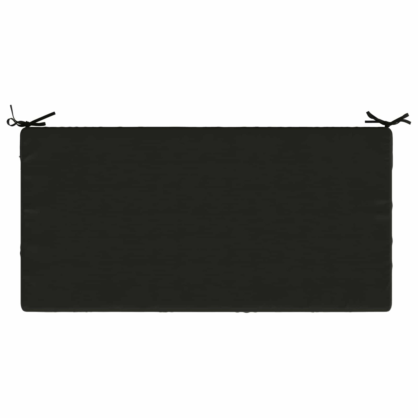 vidaXL Seat Cushion SOEST 100% Polyester Black 120 x 60 x 10 cm