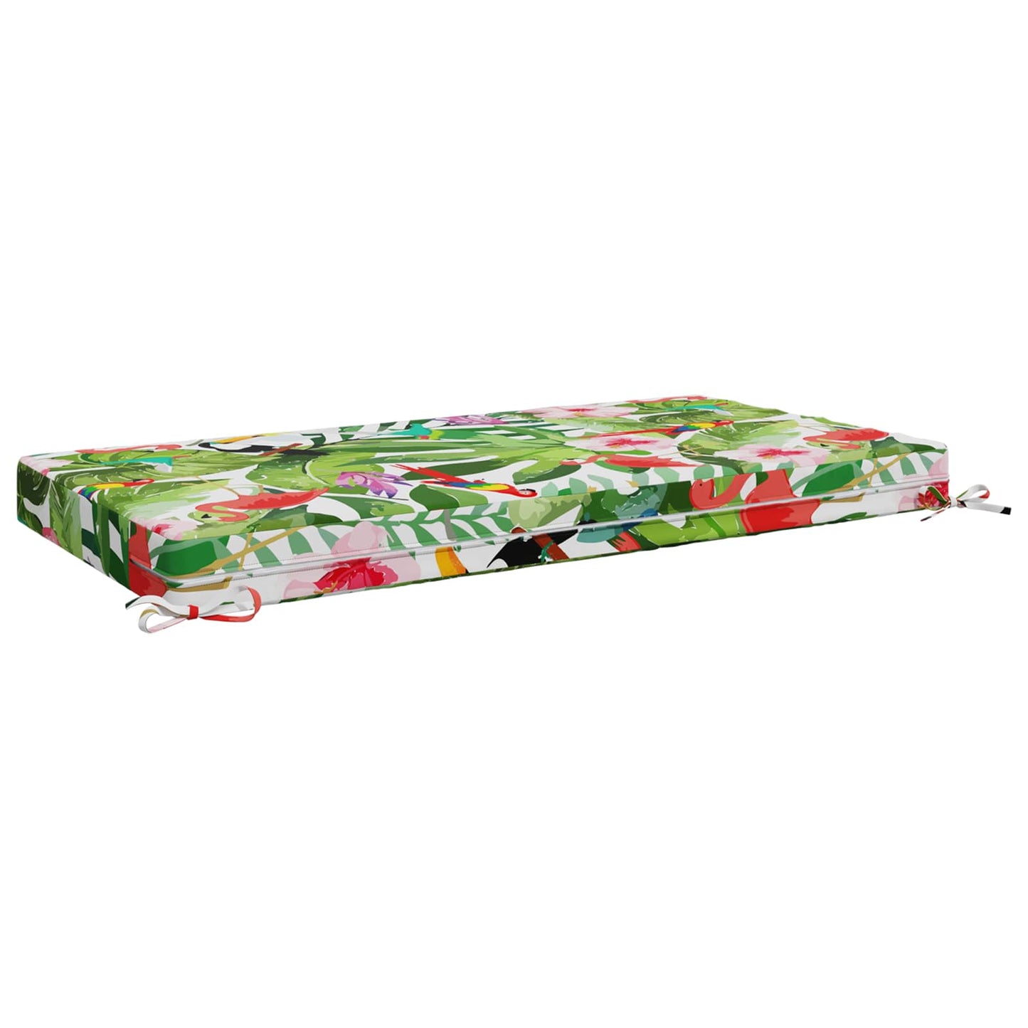 vidaXL Seat Cushion SOEST 100% Polyester Multicolour 120 x 60 x 10 cm
