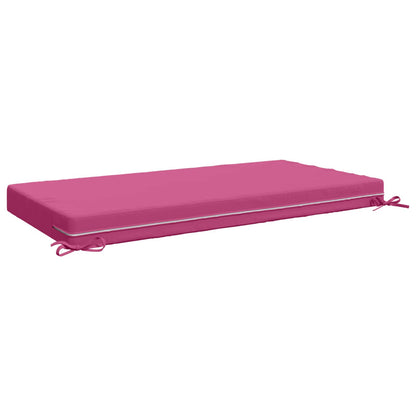 vidaXL Seat Cushion SOEST 100% Polyester Pink 120 x 60 x 10 cm