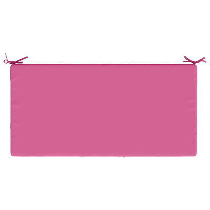 vidaXL Seat Cushion SOEST 100% Polyester Pink 120 x 60 x 10 cm