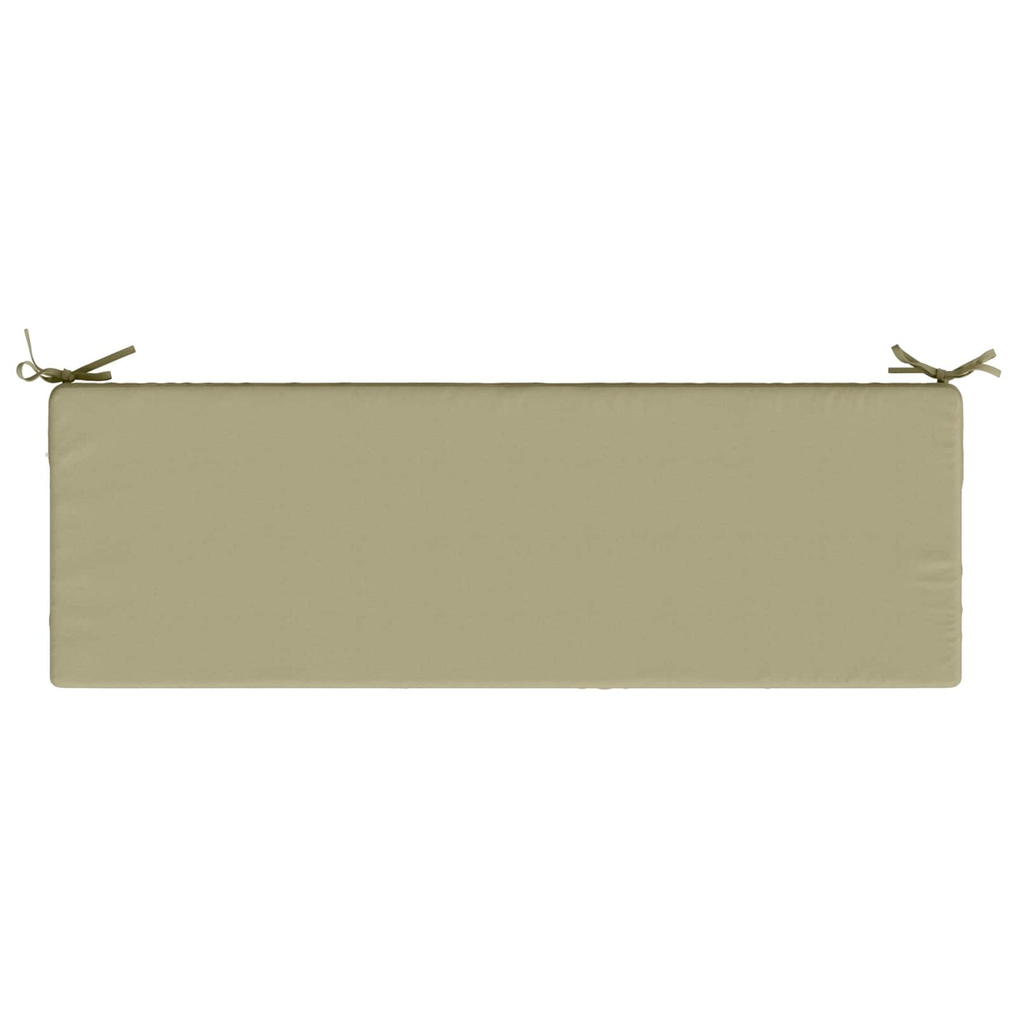 vidaXL Seat Cushion SOEST 100% Polyester Light Green 120 x 40 x 10 cm