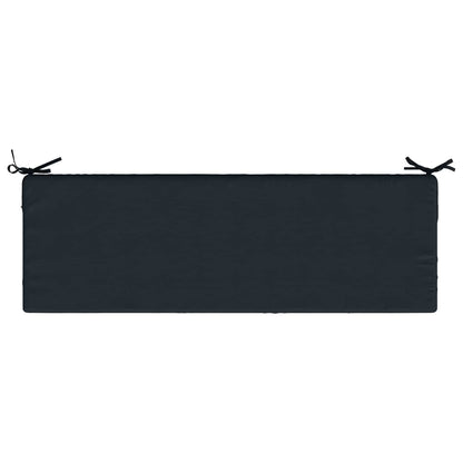 vidaXL Seat Cushion SOEST 100% Polyester Dark Blue 120 x 40 x 10 cm