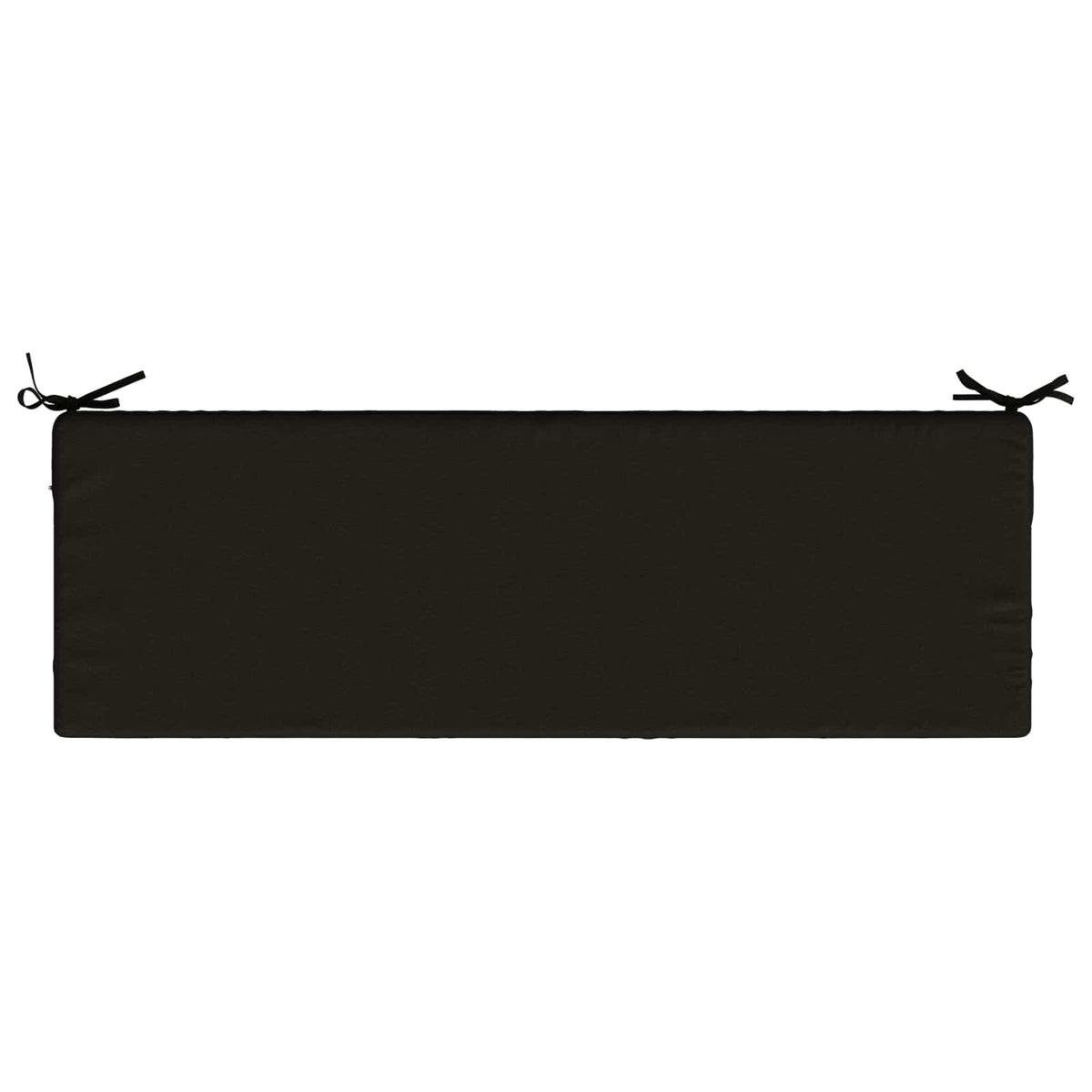 vidaXL Back Cushion SOEST 100% Polyester Black 120 x 40 x 10 cm