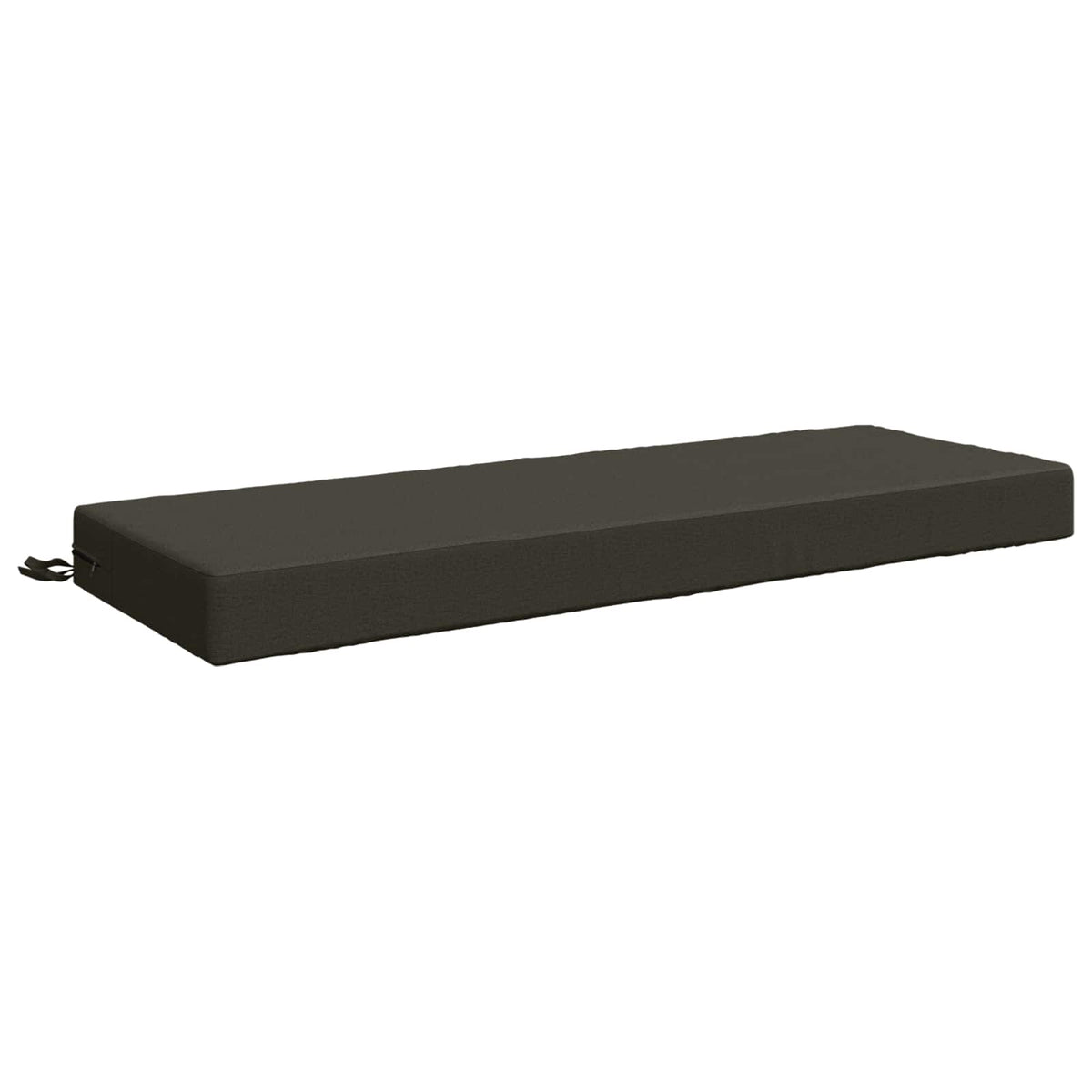 vidaXL Seat Cushion SOEST 100% Polyester Anthracite 120 x 40 x 10 cm