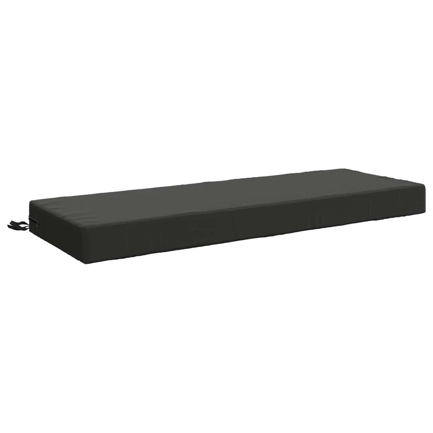 vidaXL Seat Cushion SOEST 100% Polyester Anthracite 120 x 40 x 10 cm
