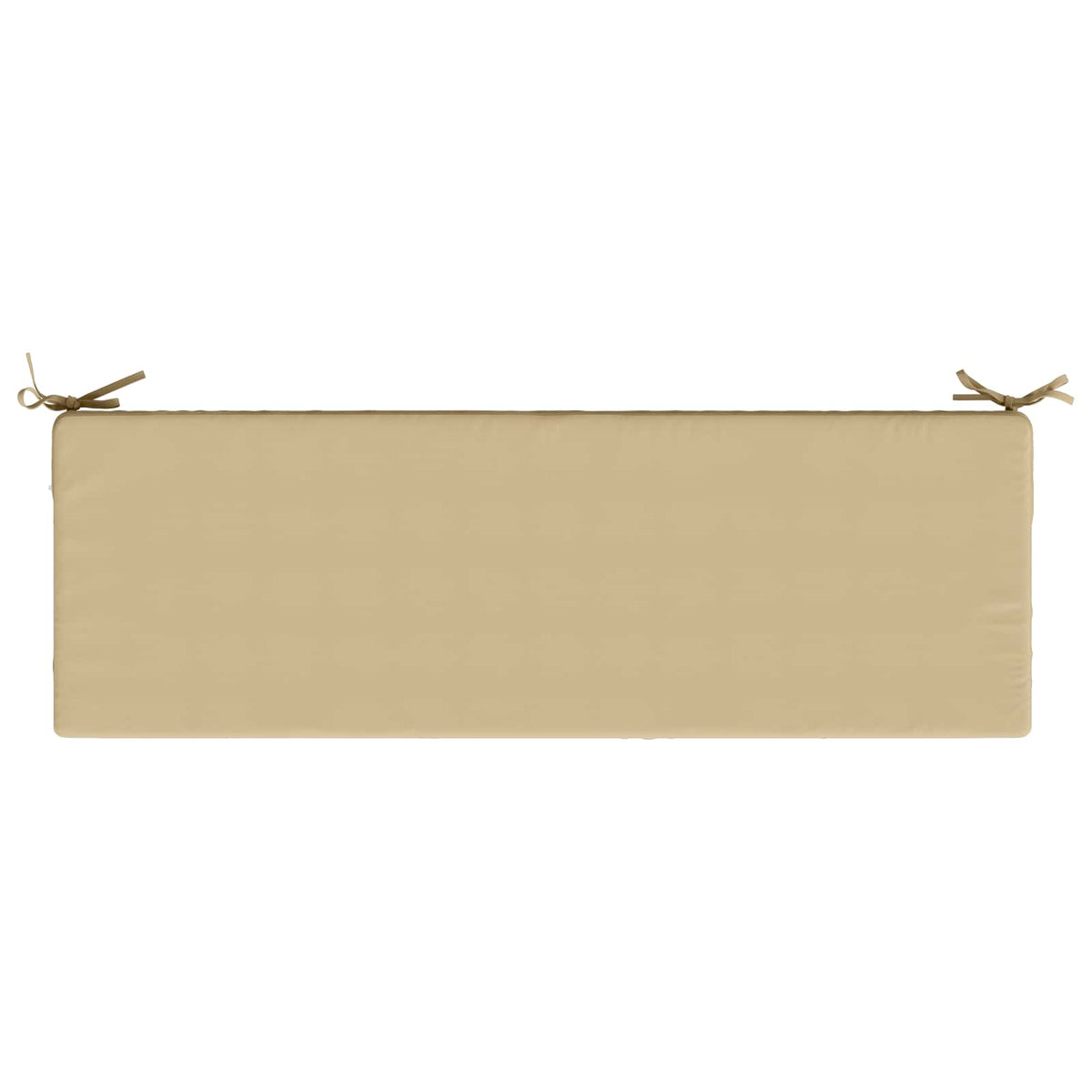 vidaXL Seat Cushion SOEST 100% Polyester Beige 120 x 40 x 10 cm