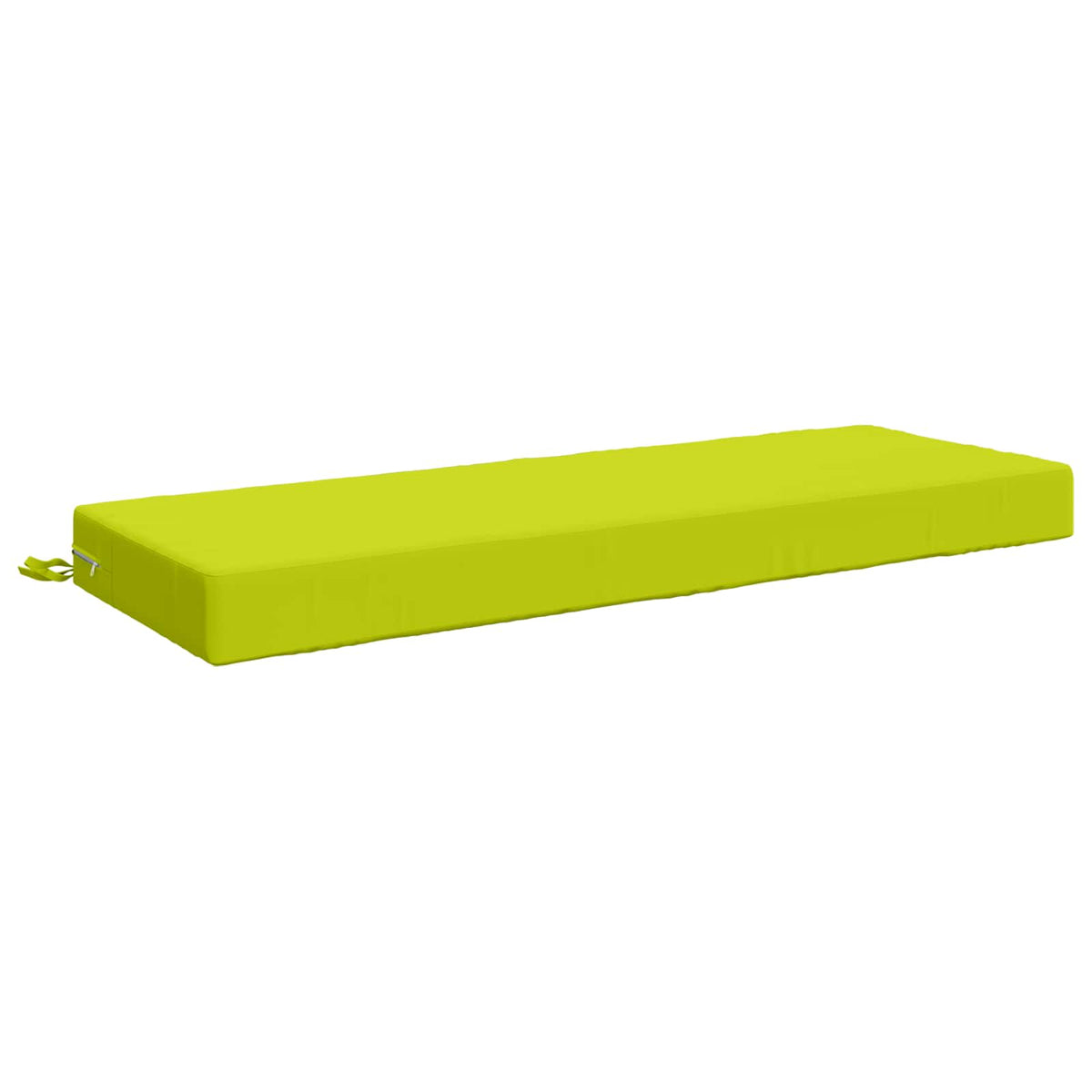 vidaXL Seat Cushion SOEST 100% Polyester Bright Green 120 x 40 x 10 cm