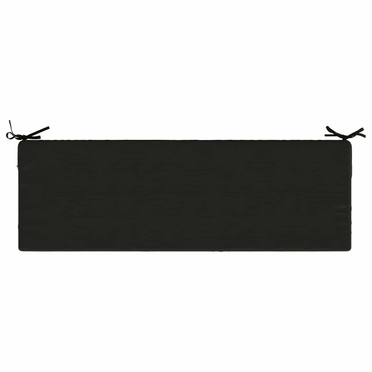 vidaXL Back Cushion SOEST 100% Polyester Black 120 x 40 x 10 cm